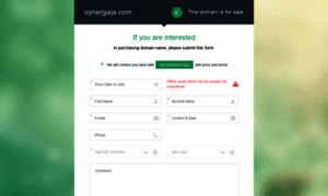 Synergaia.com thumbnail