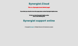 Synergist.cloud thumbnail