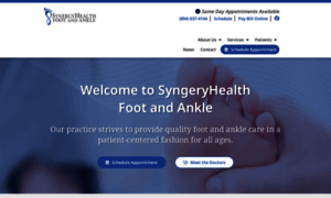 Synergyhealthfootandankle.com thumbnail