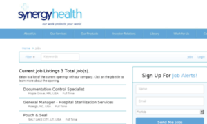 Synergyhealthplc.applicantpro.com thumbnail