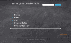 Synergynetworker.info thumbnail