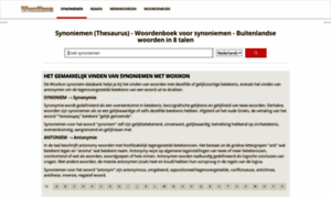 Synoniemen.woxikon.nl thumbnail