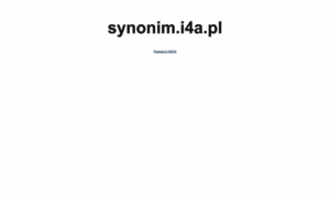 Synonim.i4a.pl thumbnail