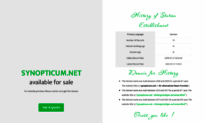 Synopticum.net thumbnail