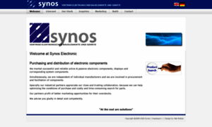 Synos-electronic.com thumbnail