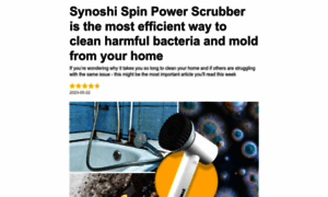 Synoshi-spin-power-scrubber.com thumbnail