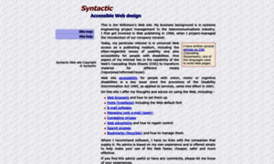 Syntacticweb.co.uk thumbnail