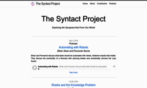 Syntactproject.com thumbnail