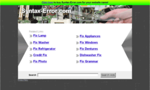 Syntax-error.com thumbnail