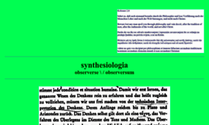 Synthesiology.com thumbnail