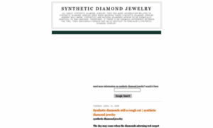 Synthetic-diamond-jewelry.blogspot.com thumbnail