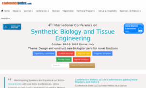 Syntheticbiology.conferenceseries.com thumbnail