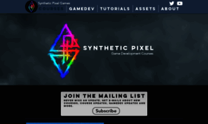 Syntheticpixelgames.com thumbnail