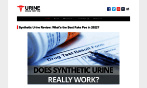 Syntheticurinereview.com thumbnail
