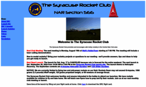 Syracuserocketclub.org thumbnail