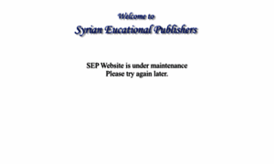 Syrianep.com thumbnail