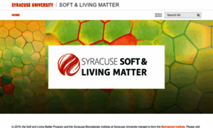 Syrsoftmatter.syr.edu thumbnail