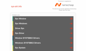 Sys-alrt.info thumbnail