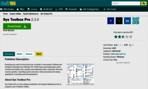 Sys-toolbox-pro.soft112.com thumbnail