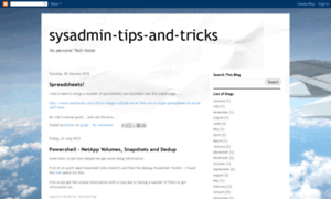 Sysadmin-tips-and-tricks.blogspot.com thumbnail