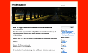 Sysadminguide.wordpress.com thumbnail