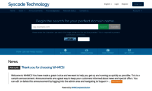 Syscode.in thumbnail