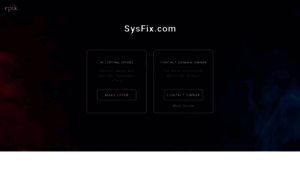 Sysfix.com thumbnail