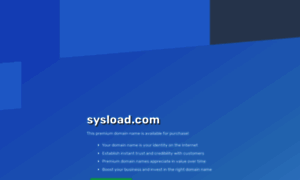 Sysload.com thumbnail