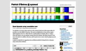 Sysmod.wordpress.com thumbnail