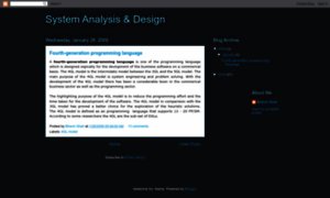 Systemanalysisanddesign.blogspot.com thumbnail