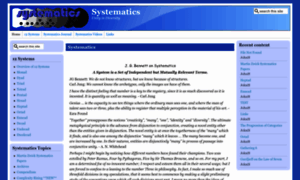 Systematics.org thumbnail