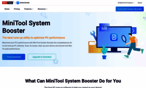 Systembooster.minitool.com thumbnail