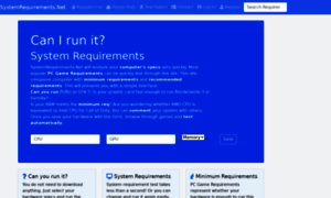 Systemrequirements.net thumbnail