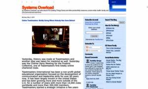 Systems-overload.blogspot.com thumbnail