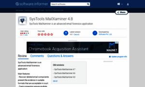 Systools-mailxaminer.software.informer.com thumbnail