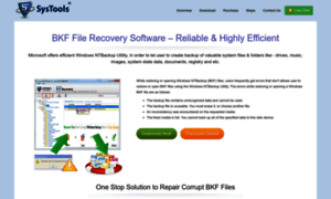 Systoolsbkfrecovery.com thumbnail