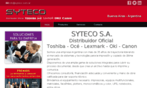 Syteco.com.ar thumbnail