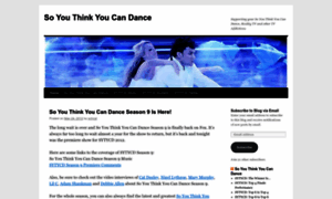 Sytycd.wordpress.com thumbnail