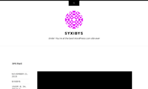 Syxibys.wordpress.com thumbnail