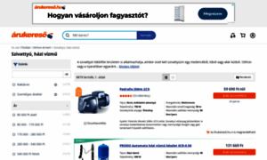Szivattyu.arukereso.hu thumbnail