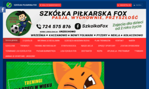 Szkolkapilkarskafox.futbolowo.pl thumbnail