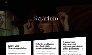 Sztarinfo.hu thumbnail