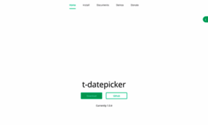 T-datepicker.getqwerty.com thumbnail