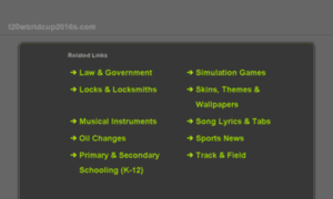 T20worldcup2016s.com thumbnail
