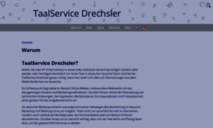 Taalservice-drechsler.com thumbnail