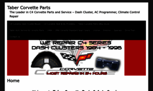 Tabercorvetteparts.com thumbnail