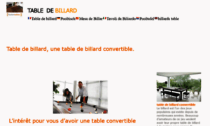 Table-de-billard.c-optimo.com thumbnail