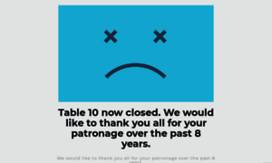 Table10restaurant.com thumbnail