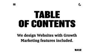 Tableofcontentsstudio.com thumbnail