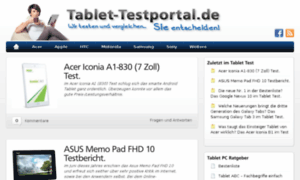 Tablet-testportal.de thumbnail